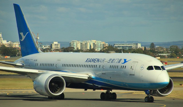 B-2761 | Xiamen Air | MF808 | SYD - FOC | Boeing 787-8 Dreamliner | Sydney Kingsford Smith Airport | (SYD/YSSY)