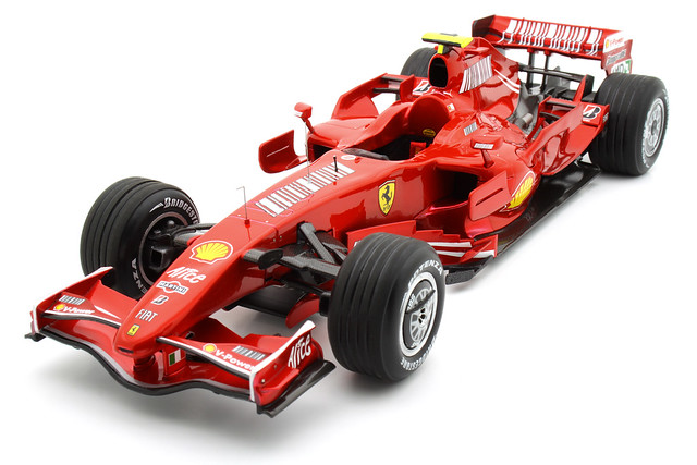 Hot Wheels Elite 1:18 Ferrari F2007 - Michael Schumacher, Barcelona Test