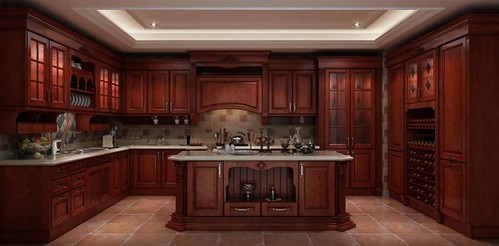 Solid Wood Kitchen Cabinets