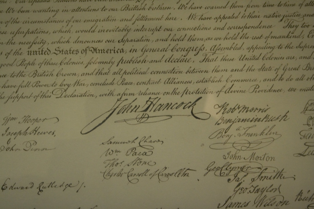 To be sure King George III could read [his signature] with… | Flickr