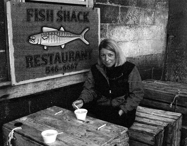 Sharon at Fish Shack
