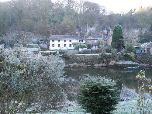 seven cottage frost scene