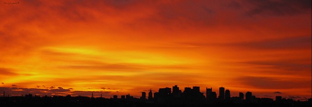 Boston after sunrise