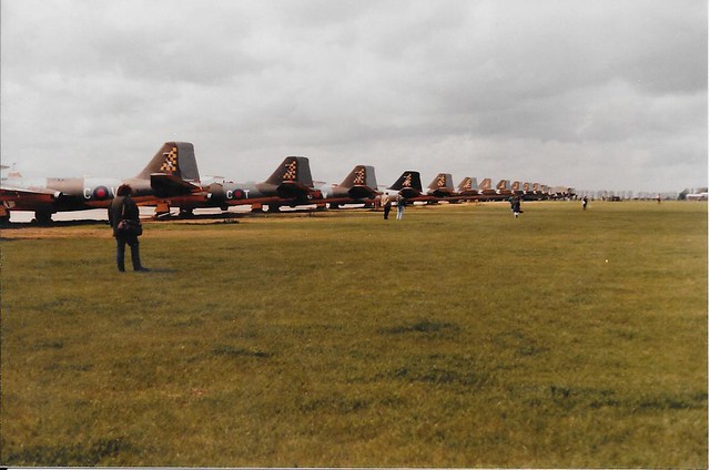 English Electric Canberra line up