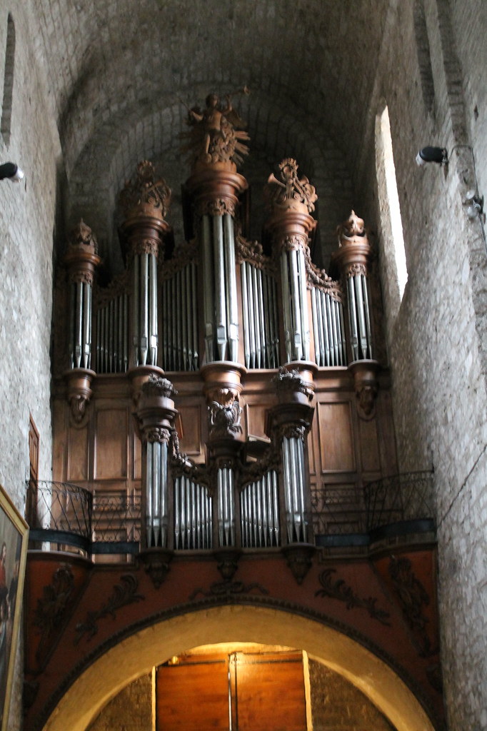 Orgue de l'Abbaye de Gellone Ã Saint Guilhem le DÃ©sert | Flickr