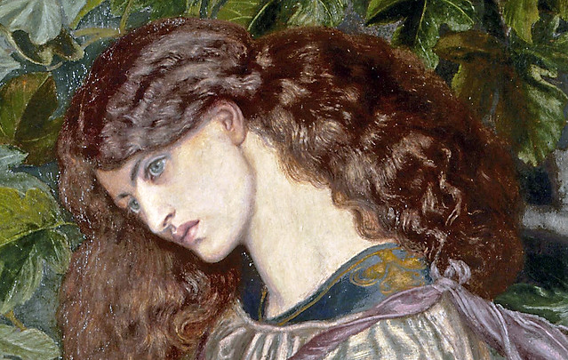 Dante Gabriel Rossetti - La Pia de’ Tolomei, detail [1868-80]