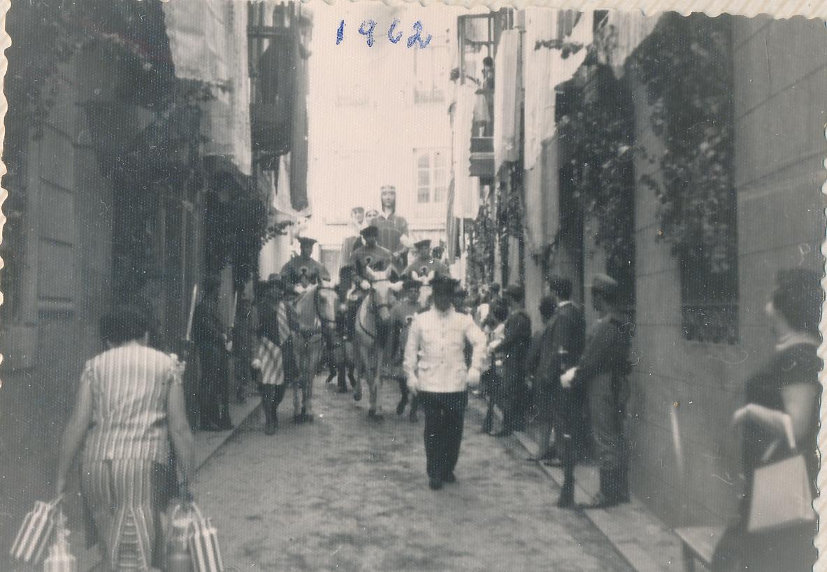 Procesión del Corpus Christi en Toledo en 1962. Fotografía de Julián C.T.