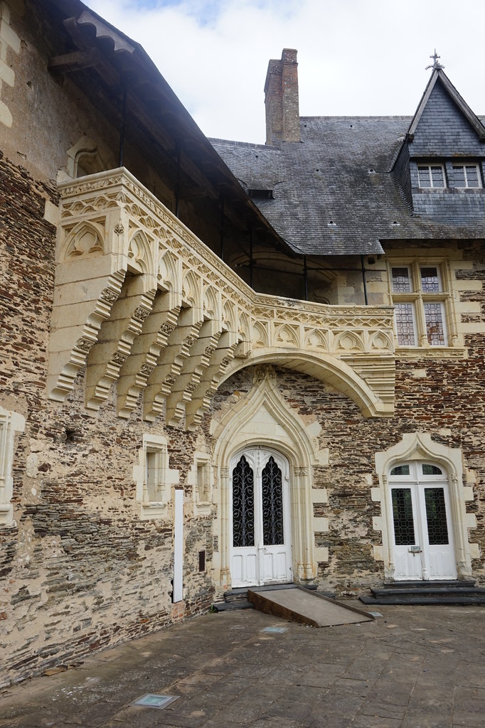 Château du Plessis-Macé : le Balcon