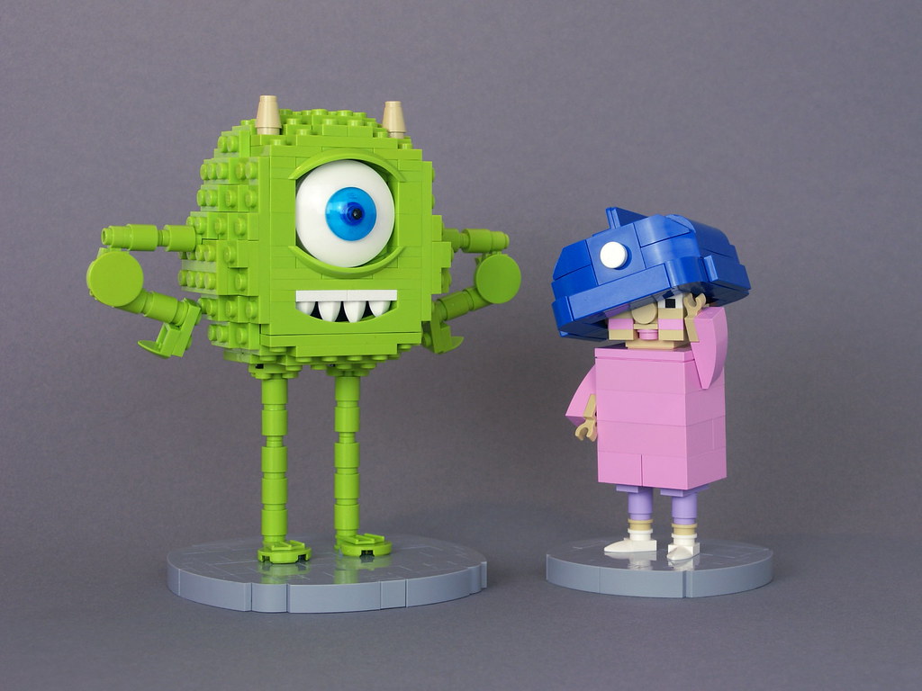 Skulptur Ofre TRUE Monsters, Inc. | Mike Wazowski and Boo. Almost 17 years old,… | Flickr