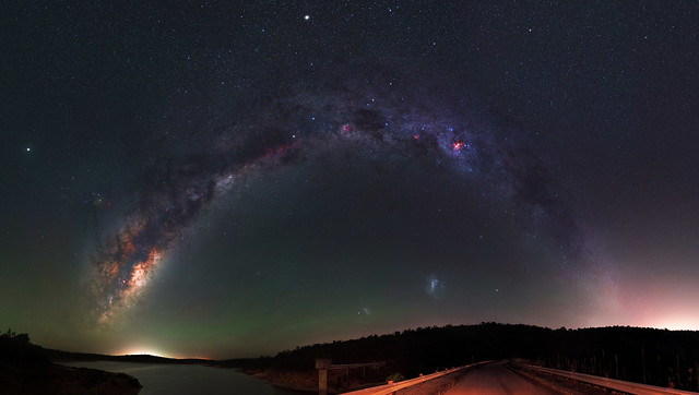 Milky Way over South Dandalup Dam, Western Australia