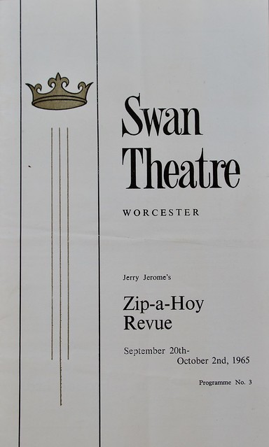Zip-a-Hoy Revue programme