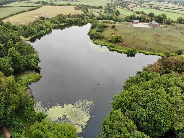Crime Lake, Daisy Nook, Oldham. By drone.
