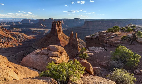 islandinthesky canonlandsnp deadhorsepointstatepark marlboropoint natur nature landscape albertwirtz goldenhour goldenestunde twilight blm nikon d700 canyon mountain redrockcountry rock paesaggi paysages campagne campagna campo usa unitedstates vereinigtestaaten utah southwestusa southwest südwestenderusa sunset lateafternoon sanjuancounty greenriver coloradoriver coloradoplateau earth geologic geologisch