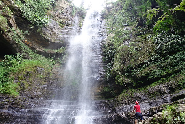 Juan Curi Waterfall, San Gil Colombia