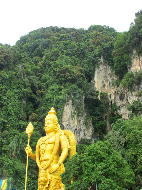 Batu Caves Statue of Murugan, Malaysia