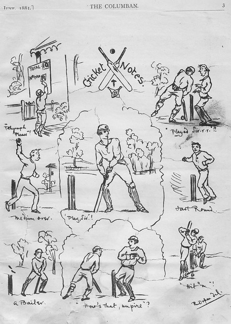 Cricket Notes, 1881