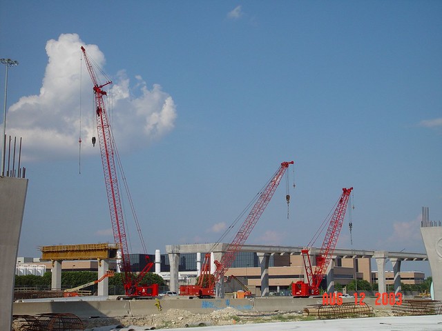 20030812 Three, High Five cranes