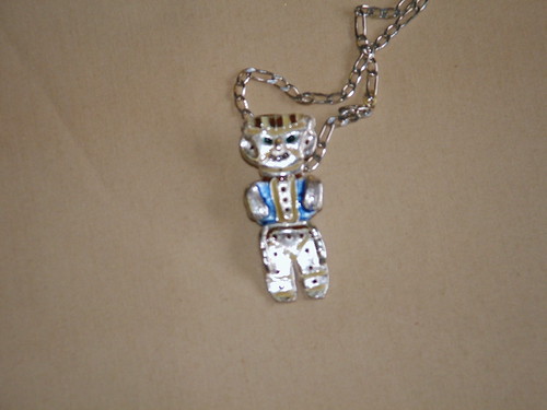 050922 - 02 Mayan figure enameled | by onedible