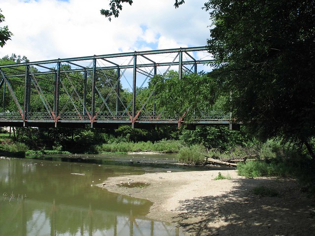 Bridge at Indian Mill on Sandusky River, Ohio