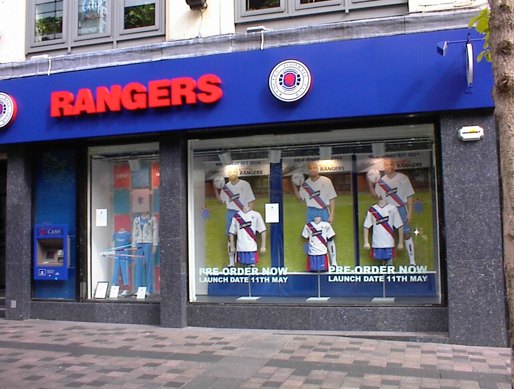 All Rangers at Rangers Megastore