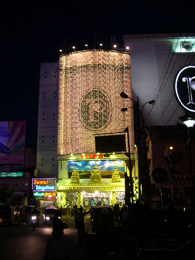 Pothys, Chennai | Pothys, Chennai on Diwali day with lightin… | Balu  Velachery | Flickr