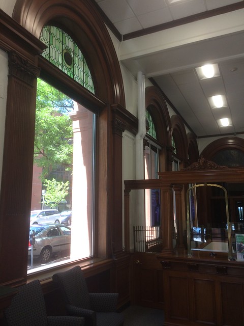 Burlington Savings Bank (1900) – interior