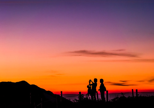 室堂 夕景