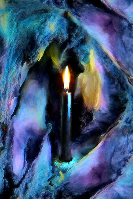 Candle in Cave