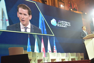 Austrian Chancellor Sebastian Kurz | by United Nations Information Service Vienna