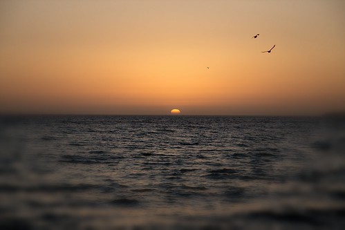summer estate africa saly senegal tramonto sole mare