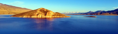 clarkcountyreservoir idaho montana lake reflections island mountains