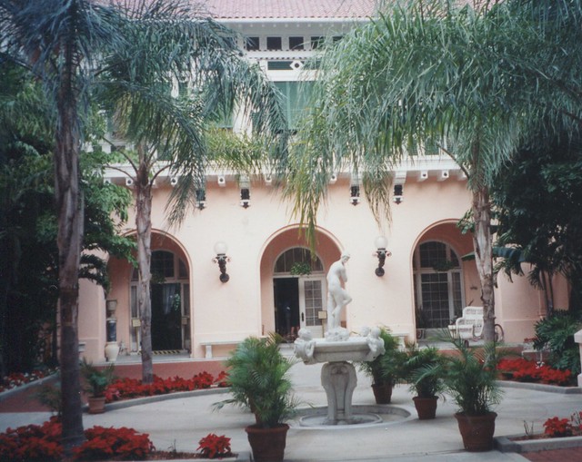 Palm Beach  Florida - Whitehall - Flagler Museum- Courtyard