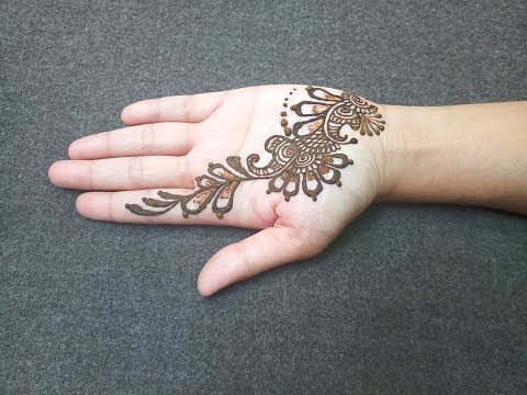 50 Gorgeous And Simple Henna Designs For The Minimalist Mehndi Enthusiasts  | WedMePlz