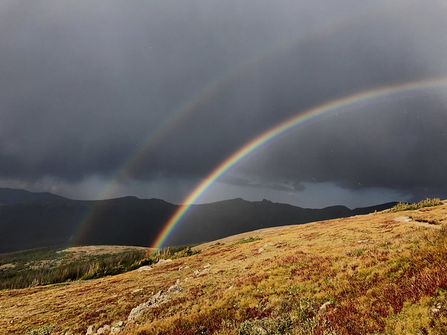 Double Rainbow at The Rockys