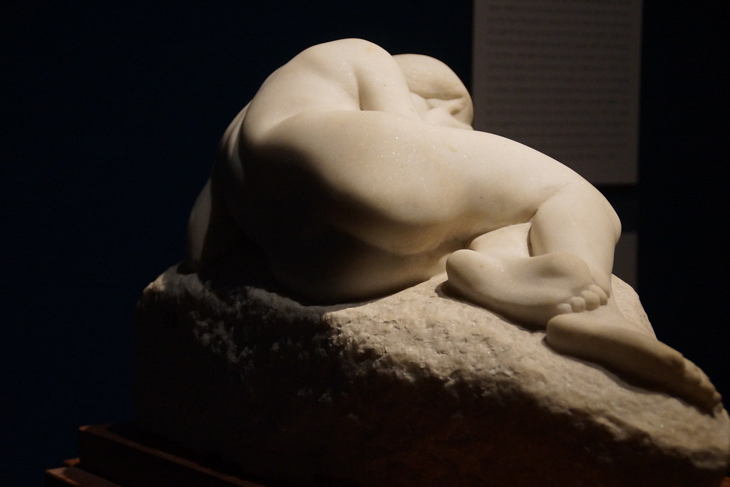 Szilárd Szëdy (1878-1939) Reclining nude, after 1907, Carrara Marble, Hungarian National Gallery, Budapest