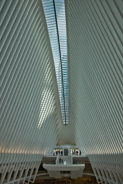 Inside the Oculus, NYC