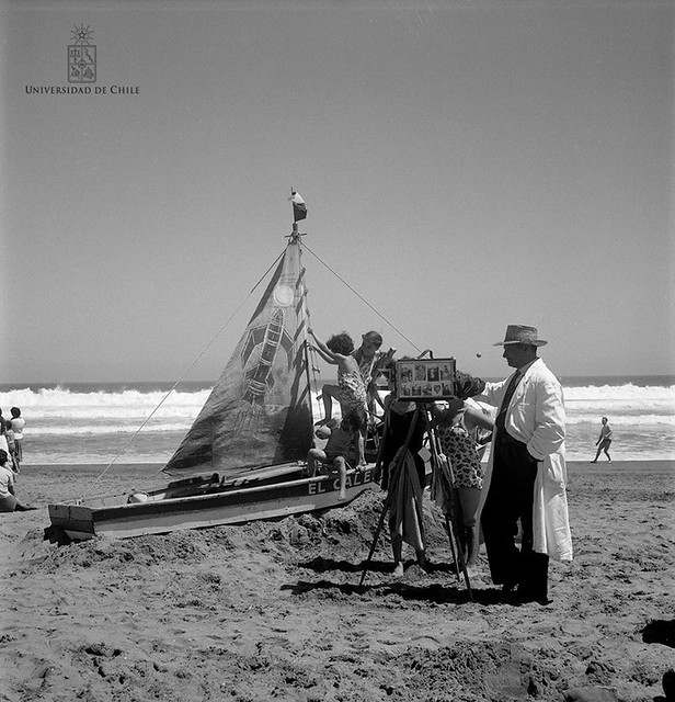 El calehuche del minutero en Cartagena 1960