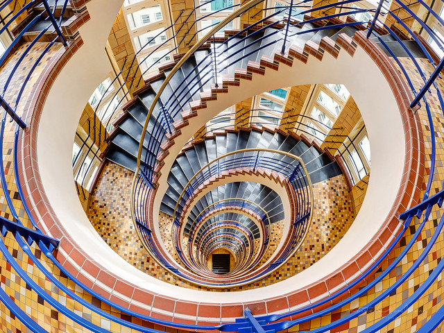 Hamburg - Up and down the stairs