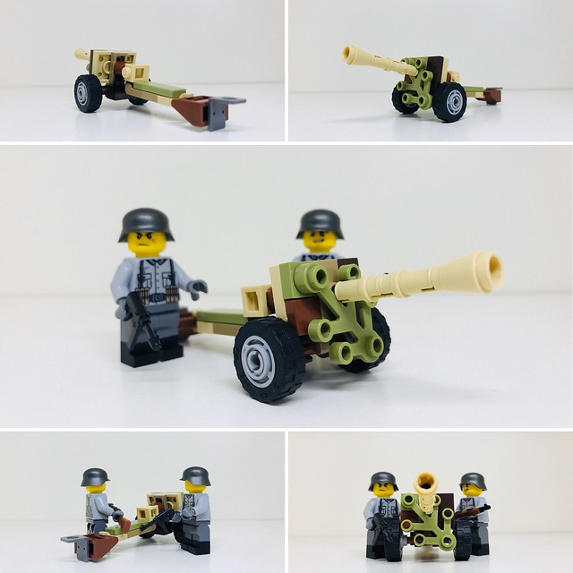 My camo version of the BrickMania Raketenwerfer 43