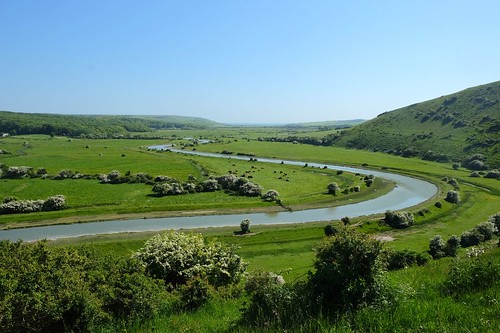 BTS 160 The Cuckmere from above