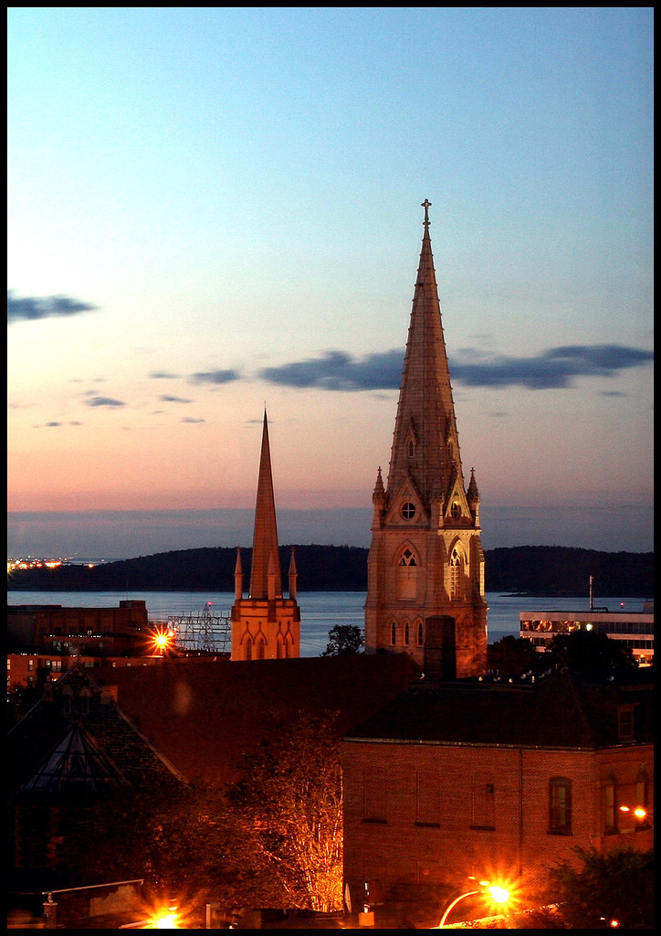 Dawn Over Halifax Cathedral by FloydSlip