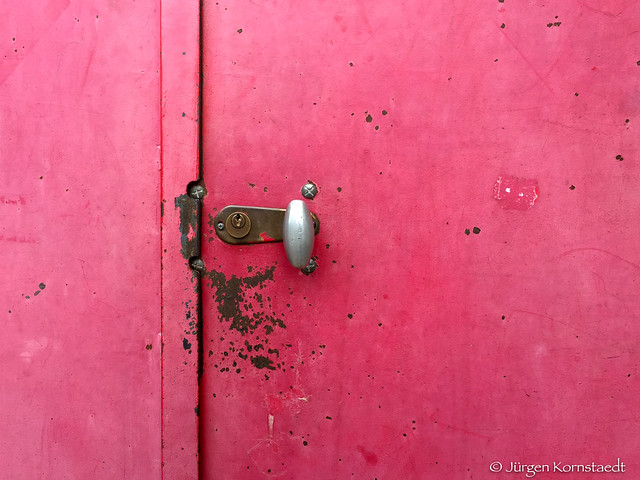 Pink door