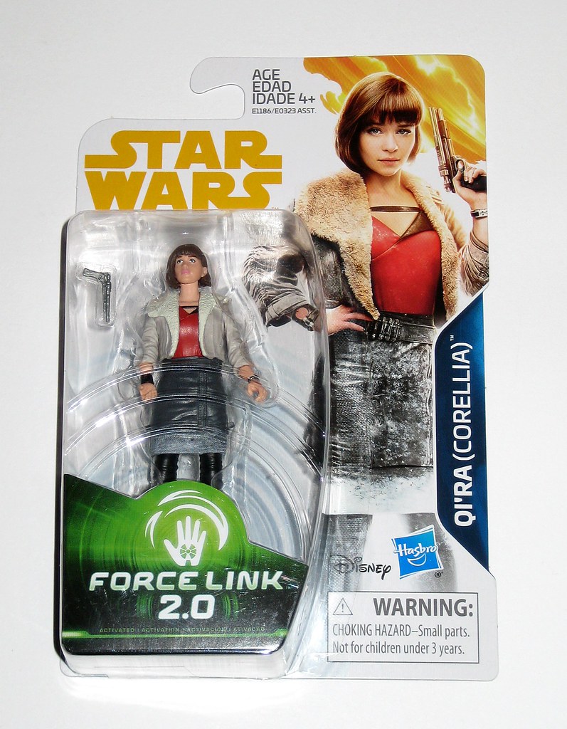 SOLO A STAR WARS STORY FORCE LINK 2.0 STARTER SET HAN SOLO & QI`RA HASBRO 