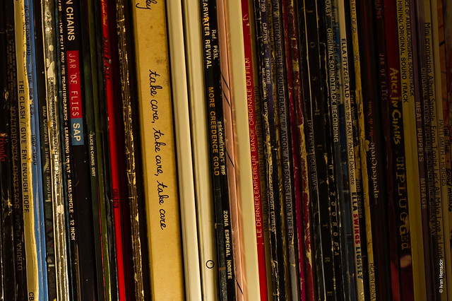 “The best place for your records is on your turntable”