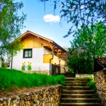 Colourful house at the Bulgarian village of Katrishte 