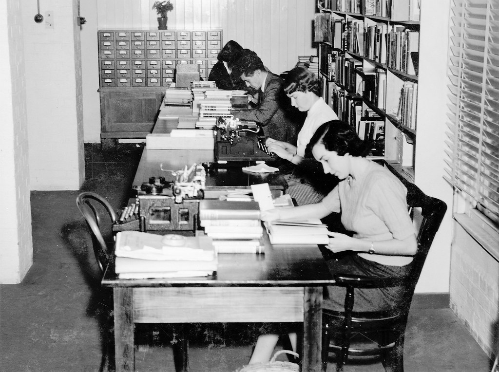 Public Library, Country Exchange Service | By the early 1950… | Flickr