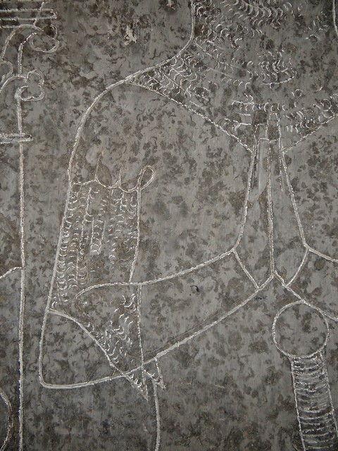 ca. 1350 - 'Thierry du Chasteler, seigneur de Moulbaix (+ca. 1325) & Marie de Harchies, or Guillaume du Chasteler (+1378) & Béatrice du Mortagne', Église Saint-Sulpice, Moulbaix, Ath, province of Hainaut, Belgium