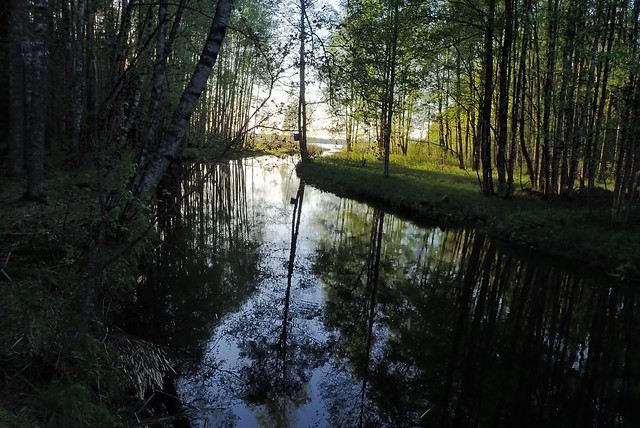 Keravanjoki Water Reflections