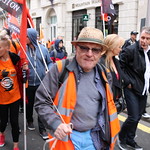 TUC's New Deal demo in central London, Saturday 12 May. GMB activists were marching for an end to zero hours contacts, an end to neglect of our public services and an end to Tory austerity.