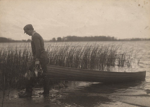 Reuben R. Sallows Duck hunter, date unknown | Photographer: Reuben R. Sallows … | Flickr